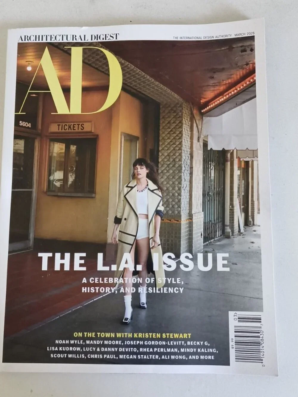 Architectural Digest magazine 5 pack March to July/August 2026